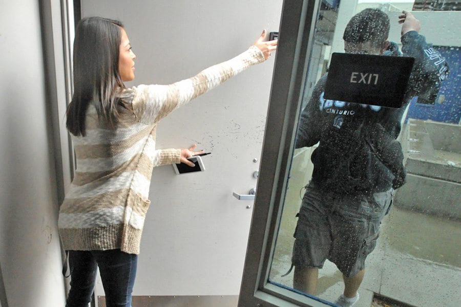 Saugus High School conducts lockdown drill