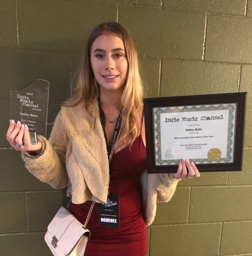 Teen singer makes name for herself at 2019 Indie Music Awards