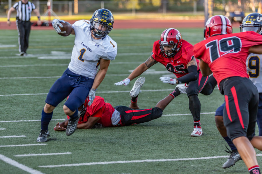 Running game explodes as COC football hammers Santa Barbara
