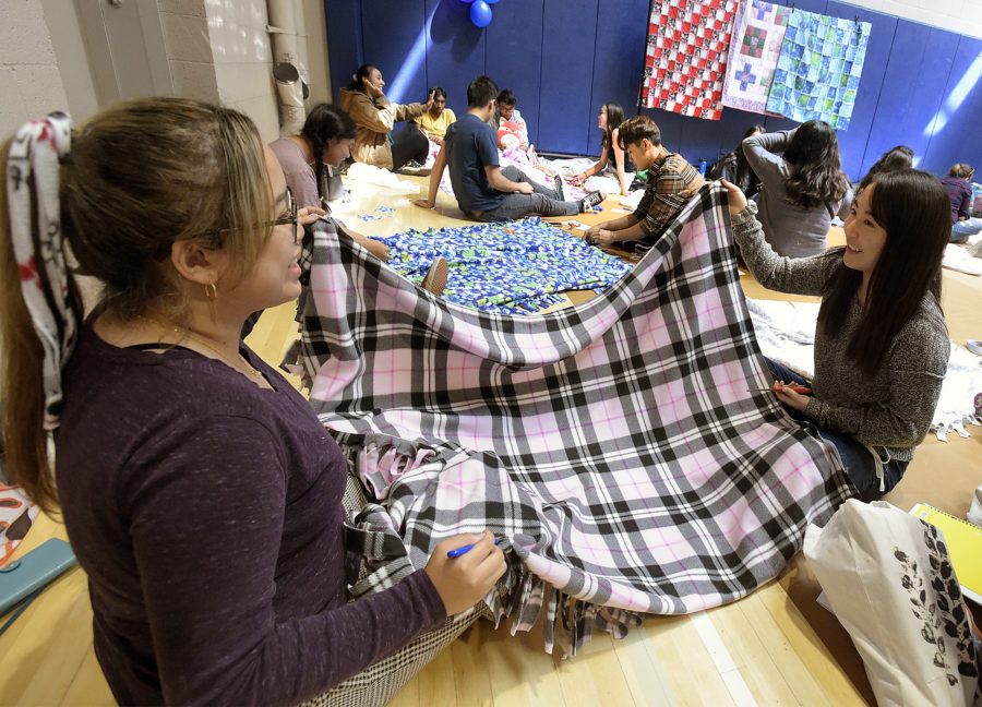 Project Linus: Student-run organization makes blankets for sick, traumatized kids