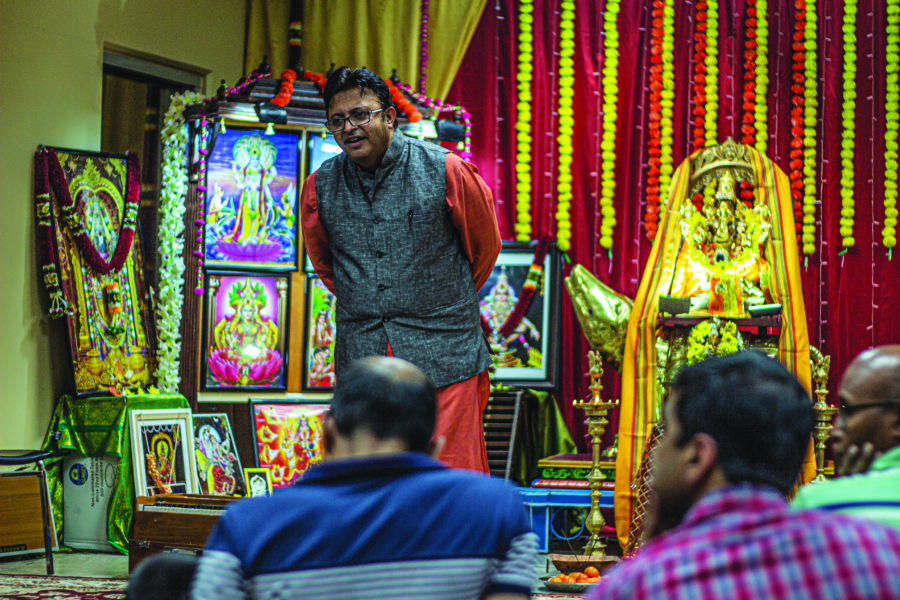 SCV temple celebrates Dussehra with social media lesson