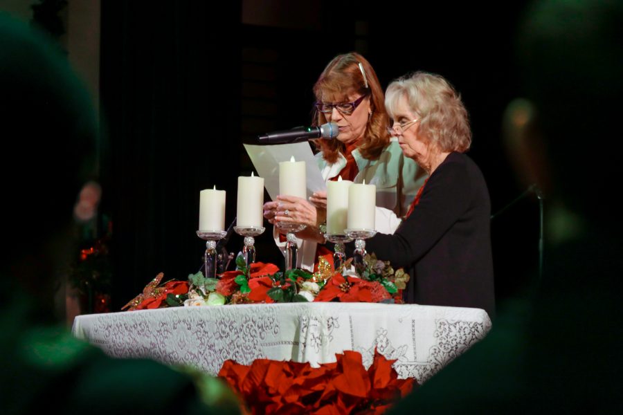 Candle lighting: Families remember those lost