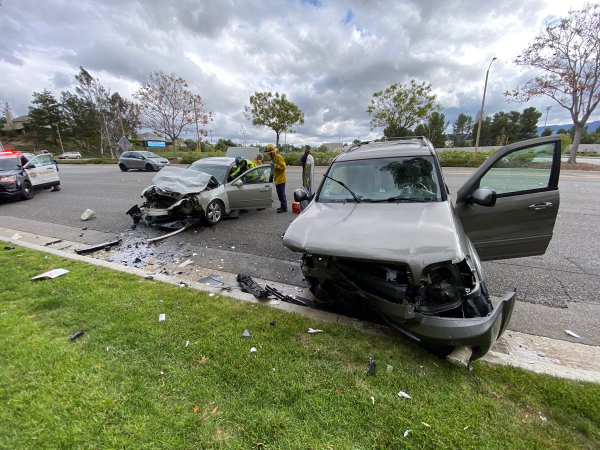 Head-on crash results in one transported to hospital
